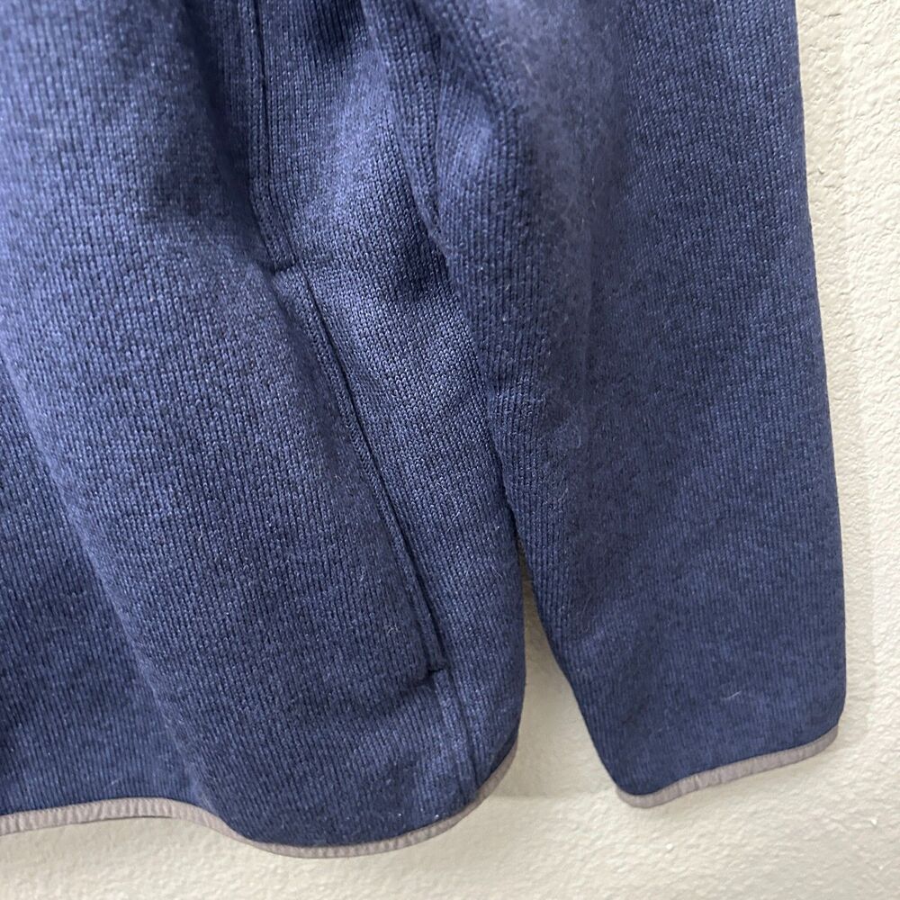 L.L.Bean Men's Sweater Fleece Pullover Bright Navy Size XL Reg Slightly Fitted - Picture 7 of 15
